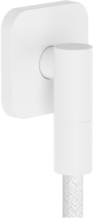 Шланговое під'єднання Hansgrohe FixFit Fine Q Matt White 28884700