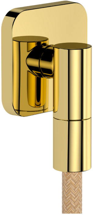 Шланговое під'єднання Hansgrohe FixFit Fine Q Polished Gold Optic 28884990