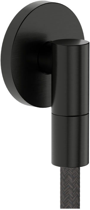 Шланговое під'єднання Hansgrohe FixFit Fine S Brushed Black Chrome 28882340