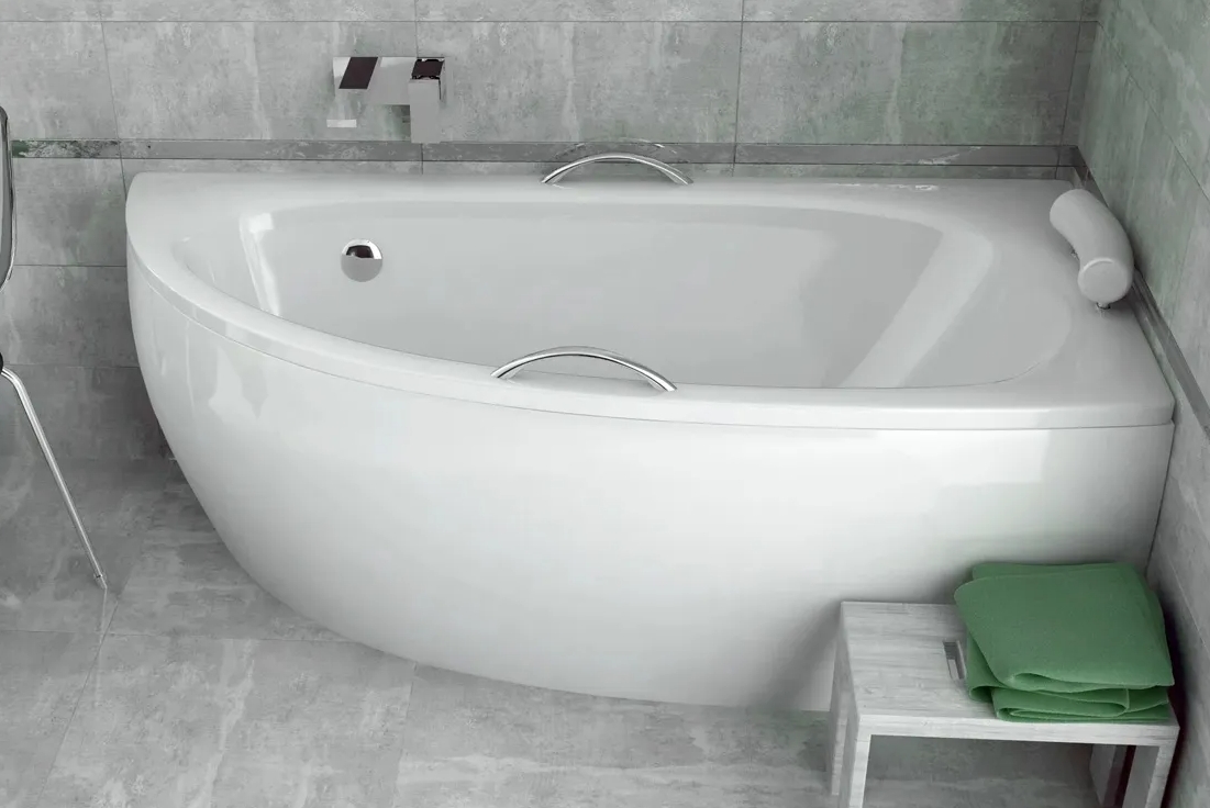 Ванна Besco Milena 150x70 (WAM-150-NP) права ціна 9900 грн - фотографія 2