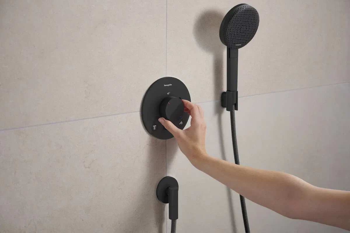 в продажу Шланговое під'єднання Hansgrohe FixFit Fine S Matt Black 28882670 - фото 3
