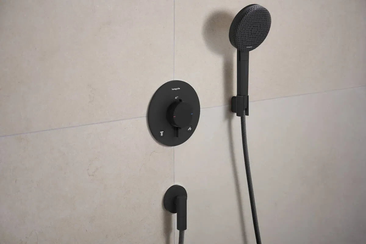 продаємо Hansgrohe FixFit Fine S Matt Black 28882670 в Україні - фото 4