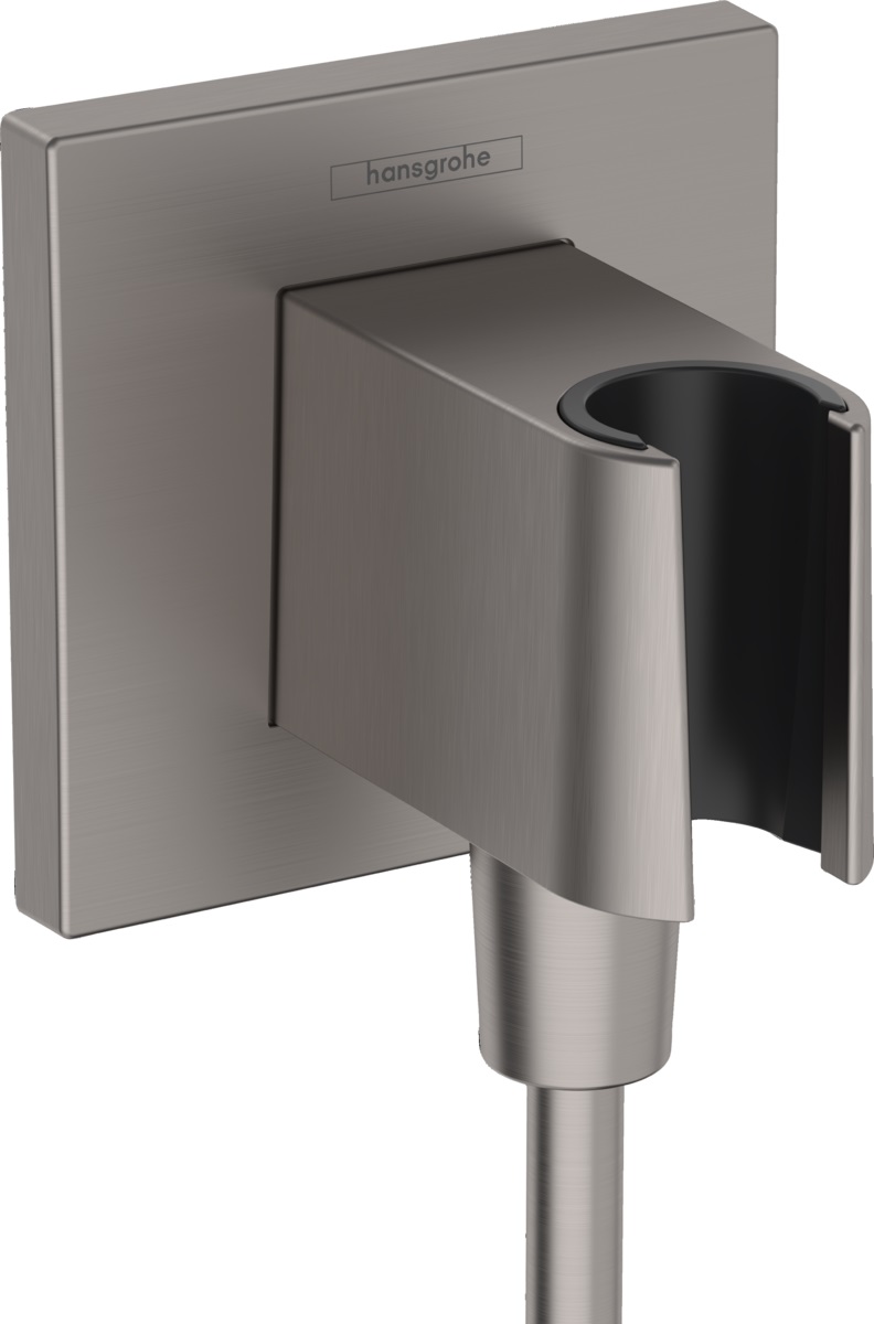 Шланговое під'єднання Hansgrohe FixFit Porter E Brushed Black Chrome 26889340