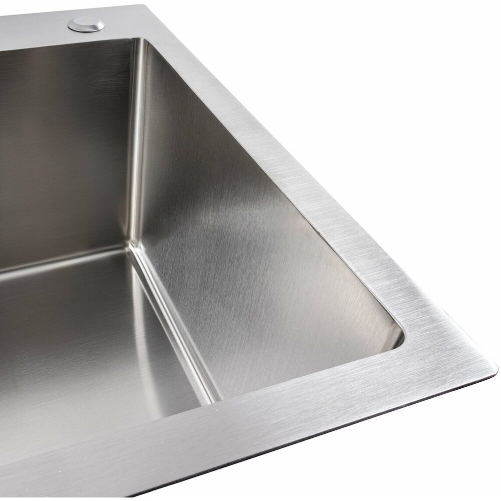 в продажу Кухонна мийка Valeso Handmade 65x45 нержавійка - фото 3