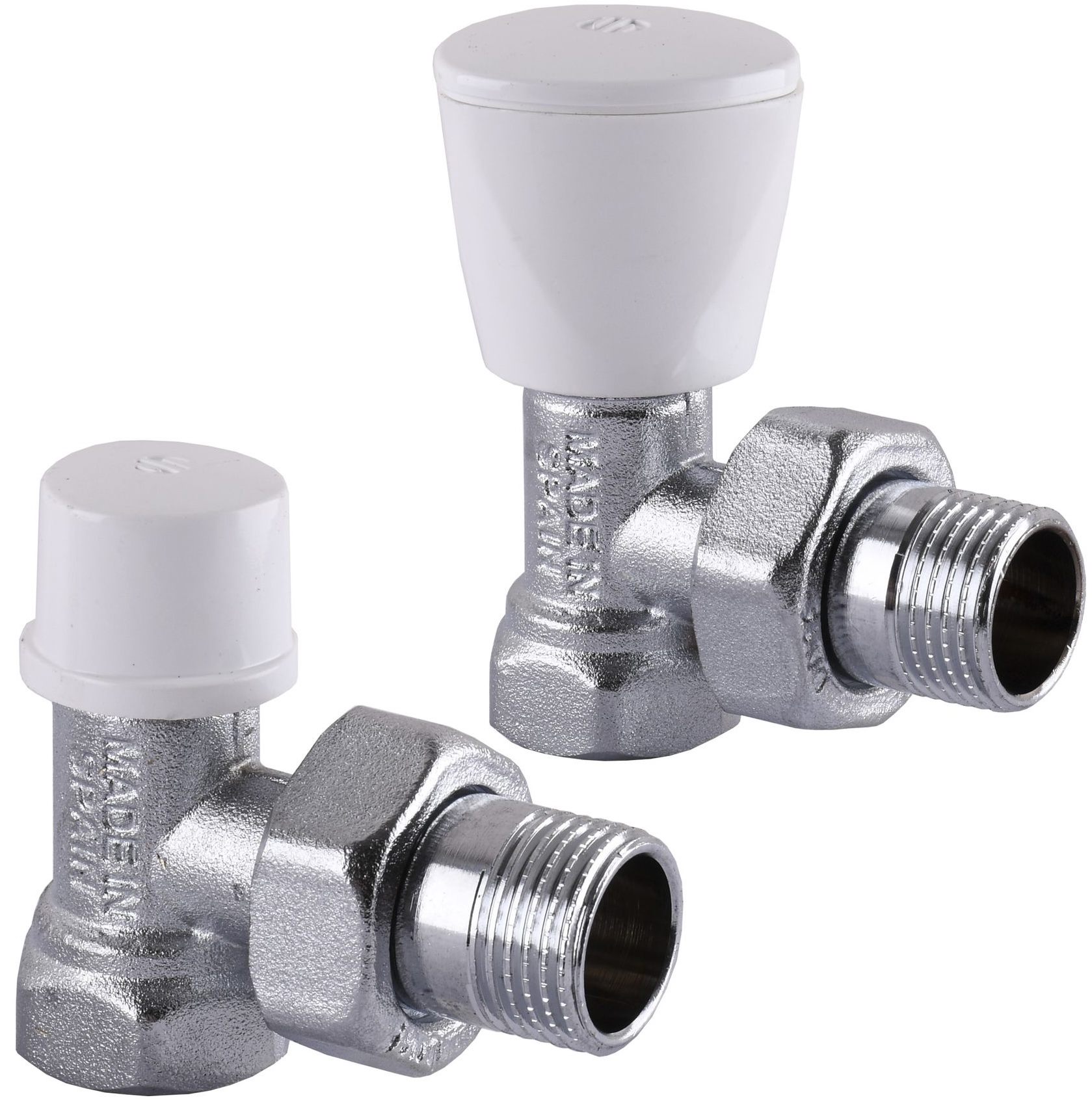 Комплект кранов Valvulas Arco 1/2" подача + обратка (KC012+KCM17)