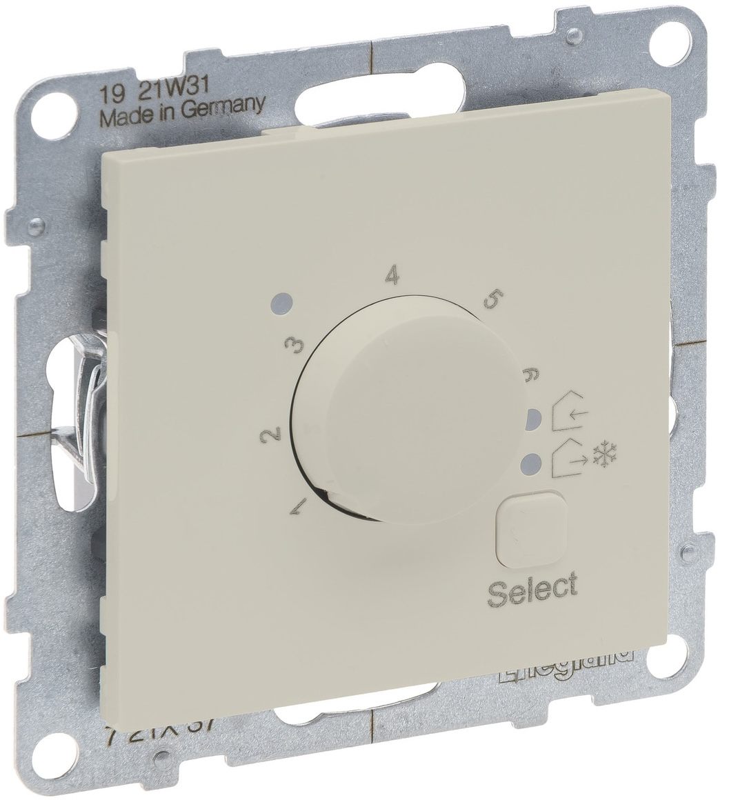 Терморегулятор Legrand Suno 16А 230В, слоновая кость (721237)