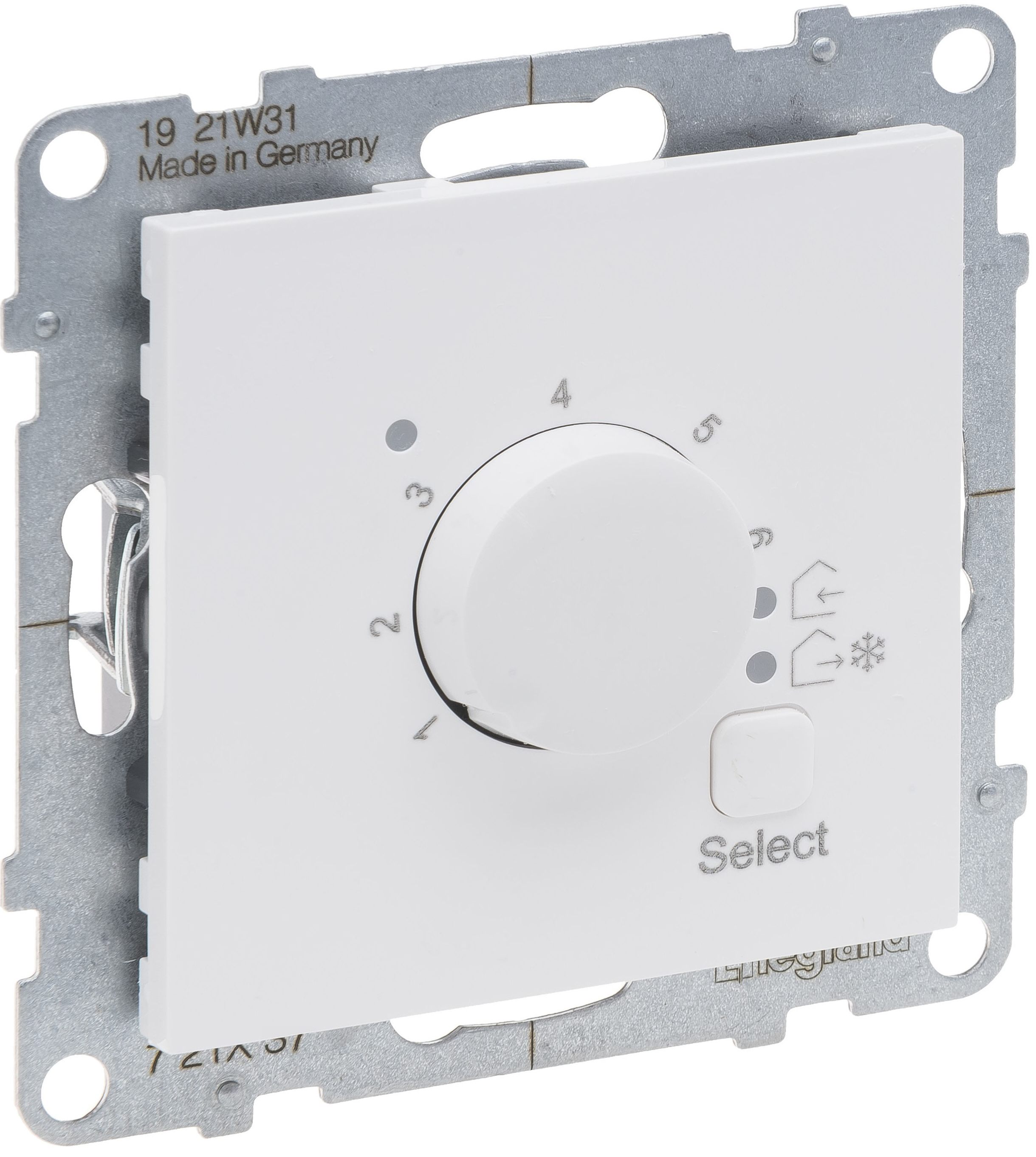 Терморегулятор Legrand Suno 16А 230В, белый (721137)