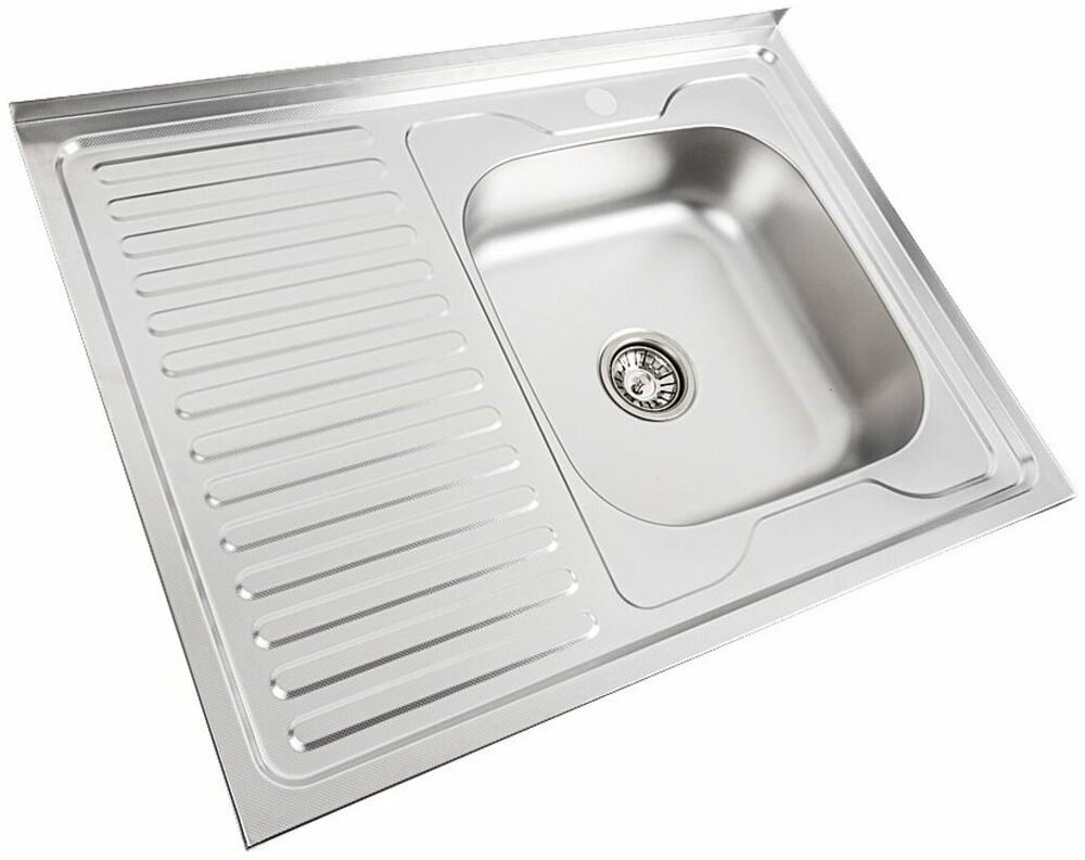 Кухонна мийка Valeso Декор 8060 R (0,7/160 мм) ціна 1613 грн - фотографія 2