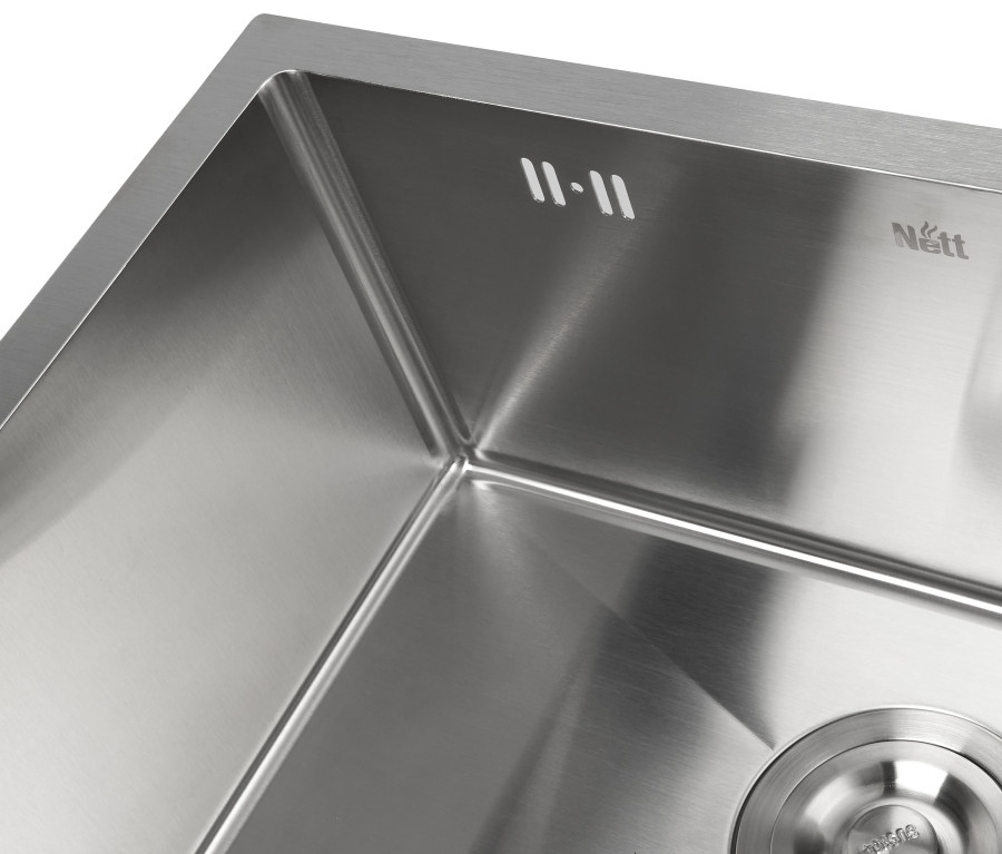 в продажу Кухонна мийка Nett NS-5742U з нержавійки 1 мм - фото 3