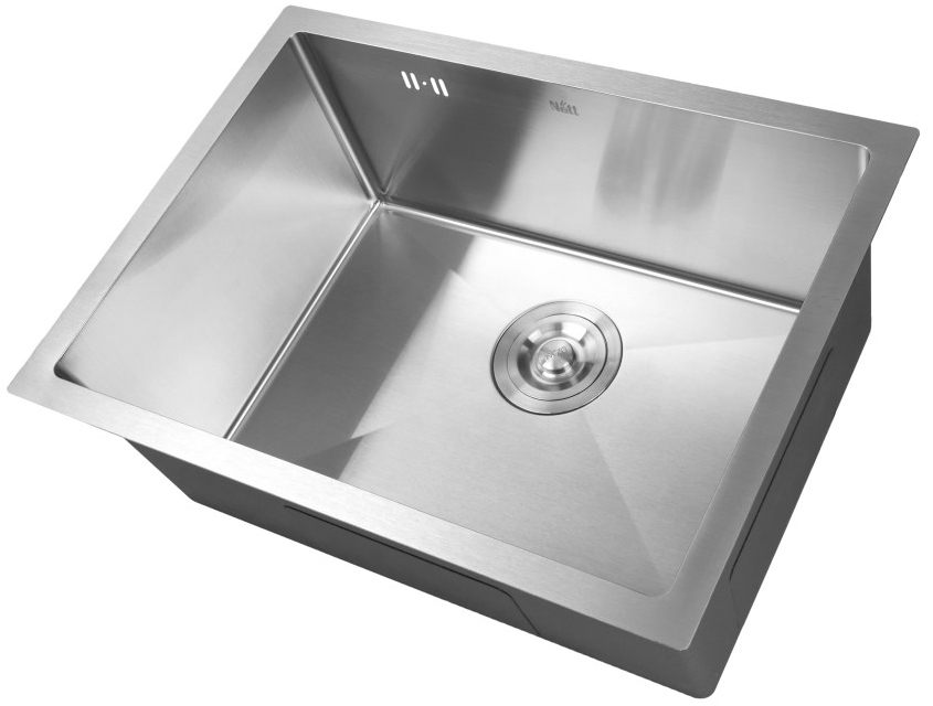 Кухонна мийка Nett NS-5742U з нержавійки 1 мм ціна 7030 грн - фотографія 2
