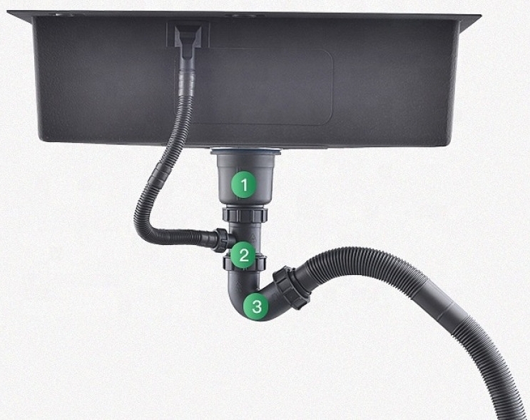 Кухонная мойка Nett NW-5045 с нержавейки 1.5 мм характеристики - фотография 7