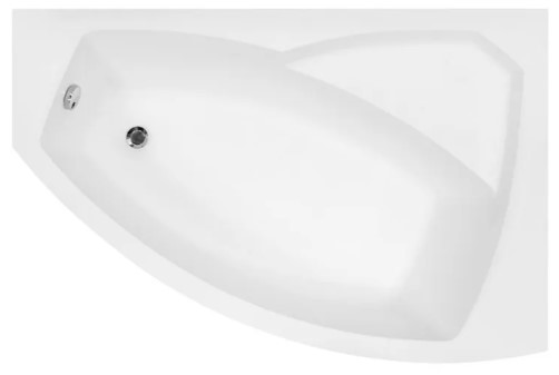 Ванна четверть круга Besco Rima 170x110 (WAR-170-NP) правая