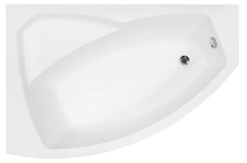 Ванна четверть круга Besco Rima 170x110 (WAR-170-NL) левая
