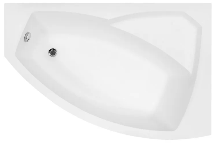 Ванна четверть круга Besco Rima 160x100 (WAR-160-NP) правая