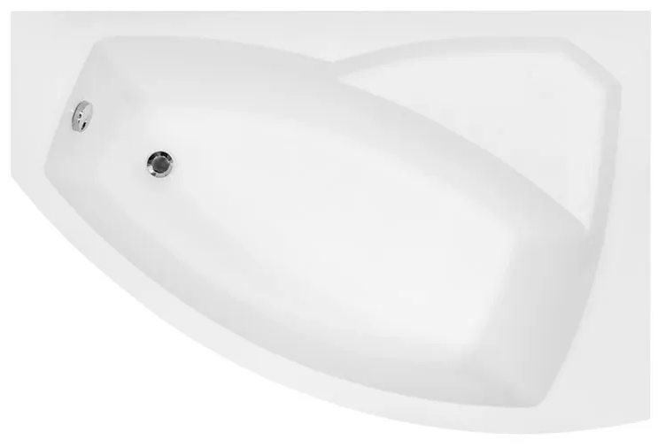 Ванна четверть круга Besco Rima 150x95 (WAR-150-NP) правая