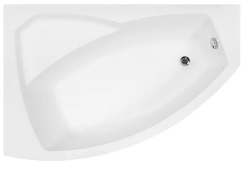 Ванна четверть круга Besco Rima 140x90 (WAR-140-NL) левая