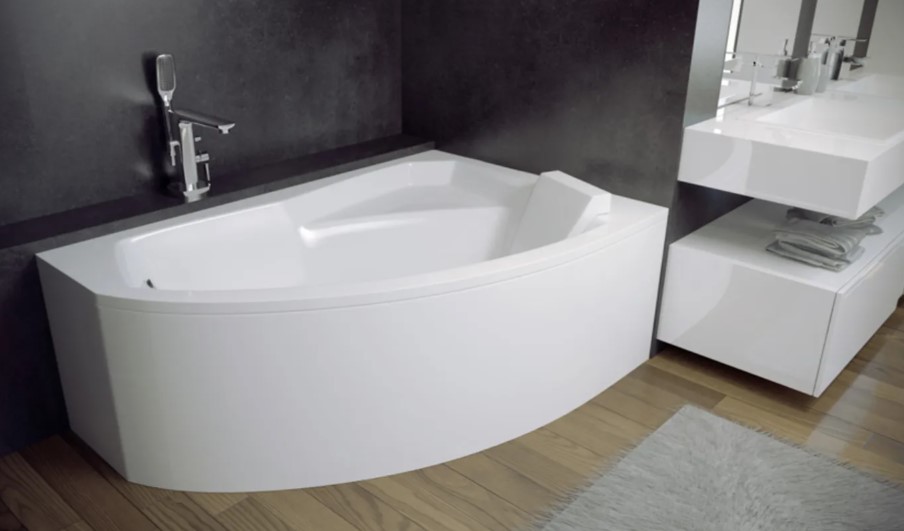 Ванна Besco Rima 130x85 (WAR-130-NP) правая цена 11633 грн - фотография 2