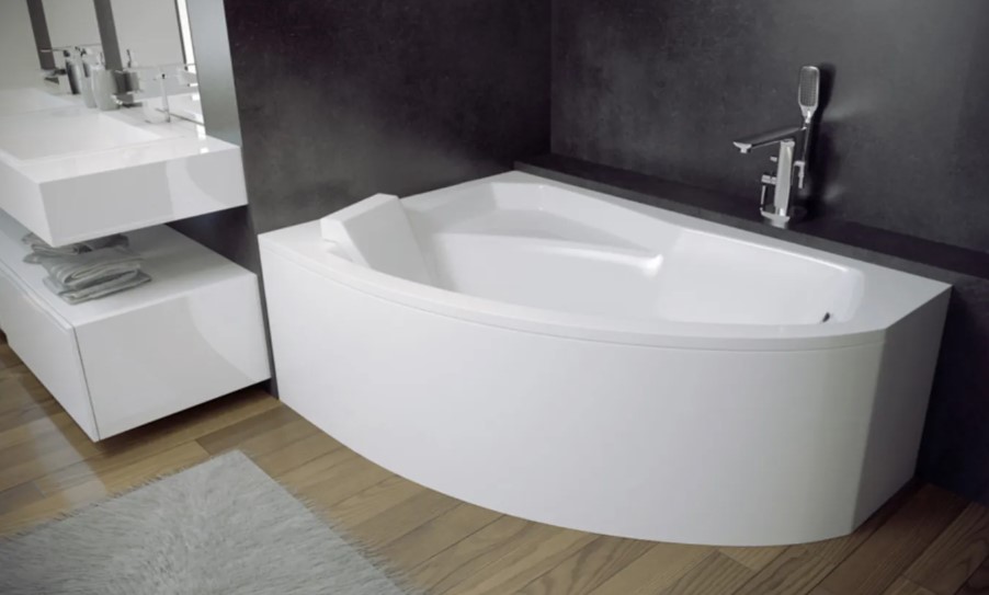 Ванна Besco Rima 130x85 (WAR-130-NL) левая цена 11633 грн - фотография 2