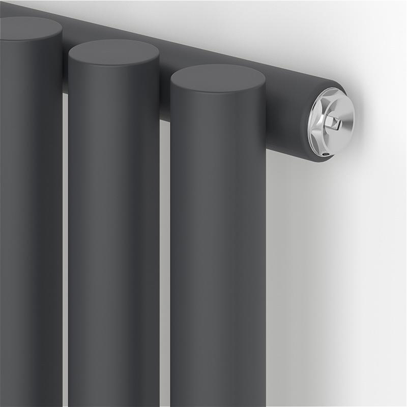 Радиатор для отопления Ideale Gloria 11 9/1800/531 антрацит (боковое подключение) цена 0 грн - фотография 2