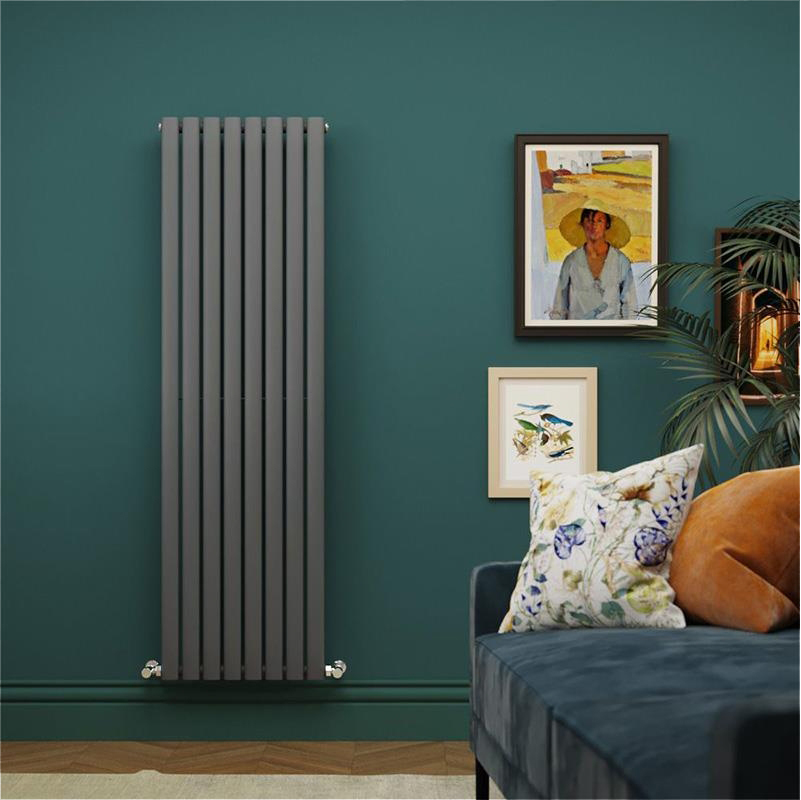 в продаже Радиатор для отопления Ideale Adele 11 8/1500/472 антрацит (боковое подключение) - фото 3