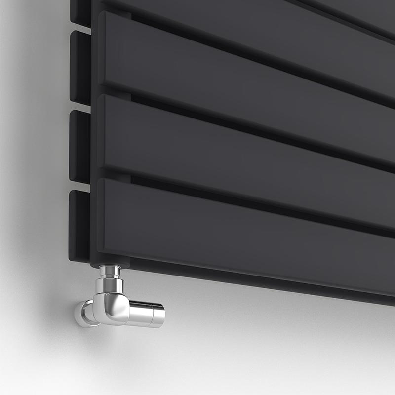 Радиатор для отопления Ideale Vittoria H 12 8/544/1400 черный цена 0 грн - фотография 2