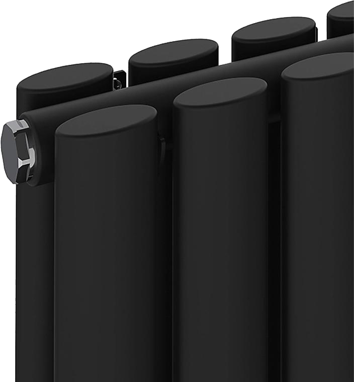 Радіатор для опалення Ideale Adele 12 8/1500/472 чорний ціна 22583 грн - фотографія 2