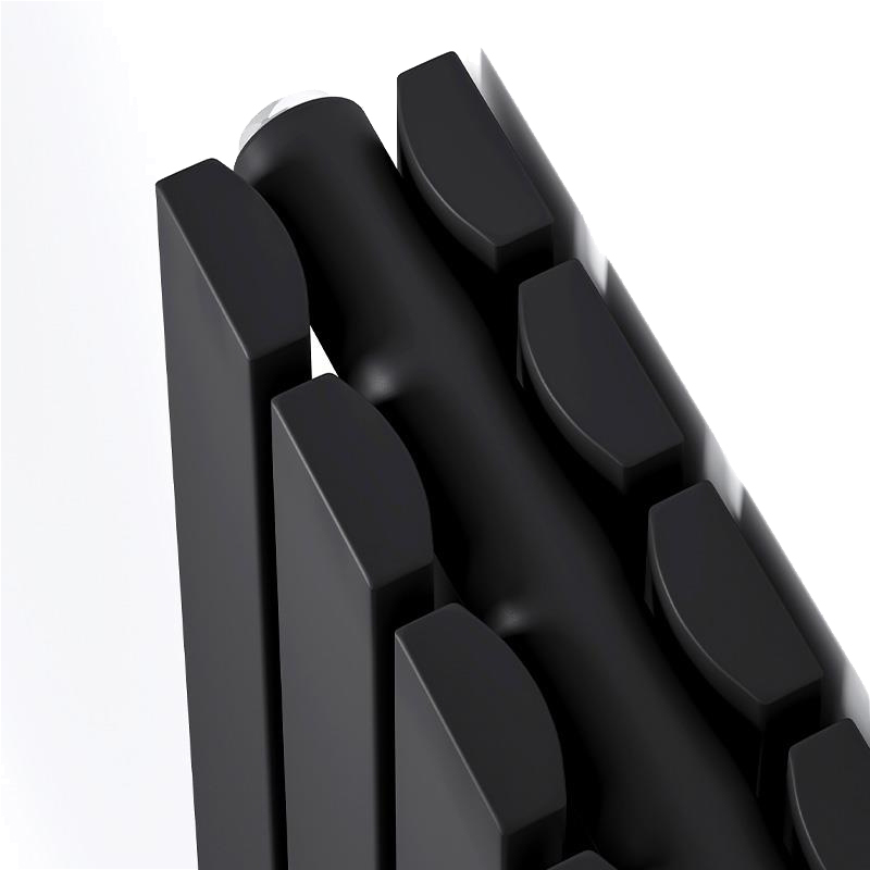 Радиатор для отопления Ideale Jolanda 12 4/1800/236 черный (боковое подключение) цена 15990 грн - фотография 2