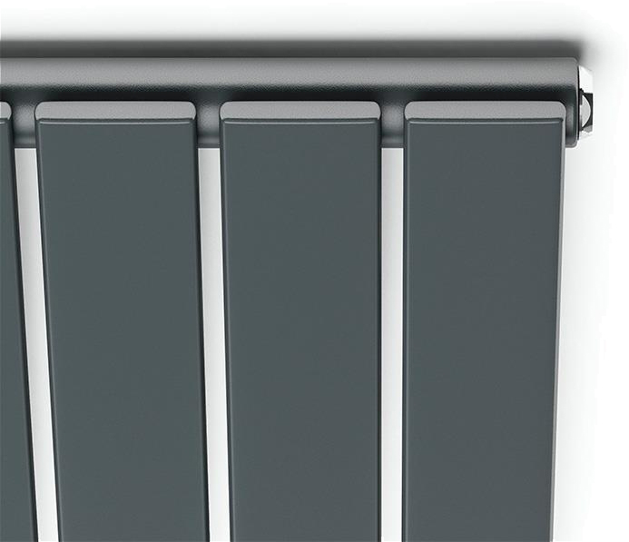 Радиатор для отопления Ideale Vittoria 11 9/1800/612 антрацит (боковое подключение) цена 19631 грн - фотография 2