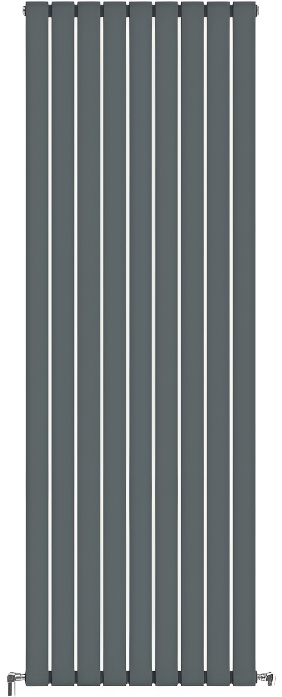 Радиатор для отопления Ideale Vittoria 11 9/1800/612 антрацит (боковое подключение)