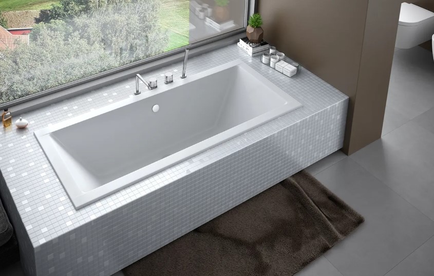 Ванна Besco Quadro Slim 175x80 (WAQ-175-SL) цена 21137 грн - фотография 2