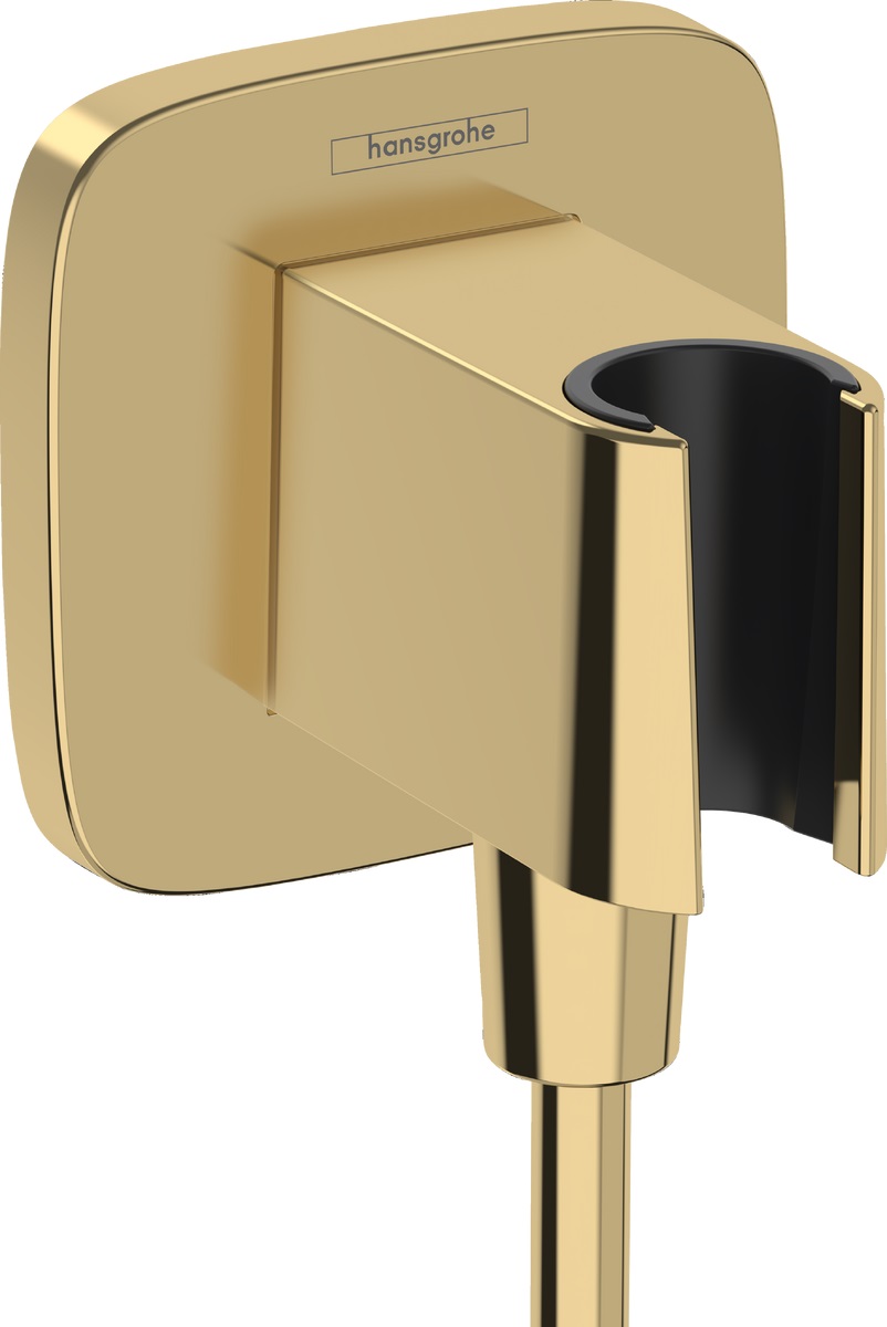 Шланговое подсоединение Hansgrohe FixFit Porter Q Polished Gold Optic 26887990