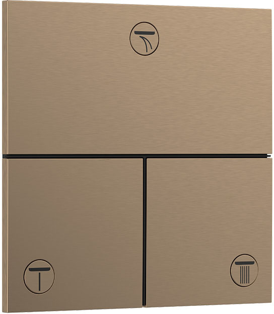 Hansgrohe ShowerSelect Comfort E Brushed Bronze 15573140