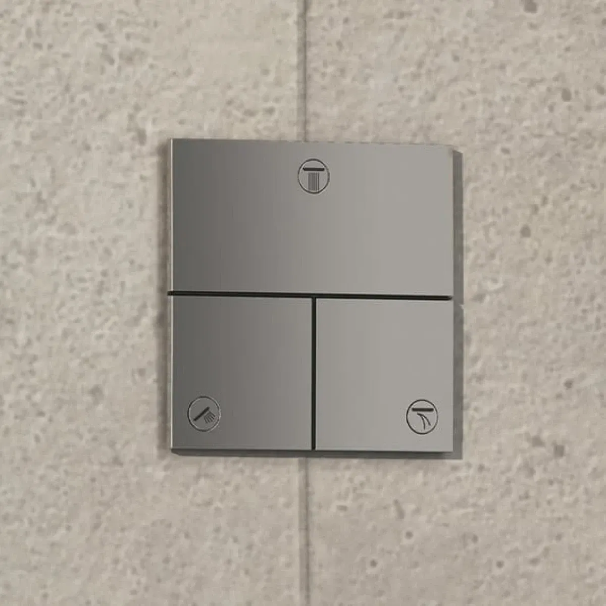 Переключатель потоков Hansgrohe ShowerSelect Comfort E Chrome 15573000 цена 30294 грн - фотография 2