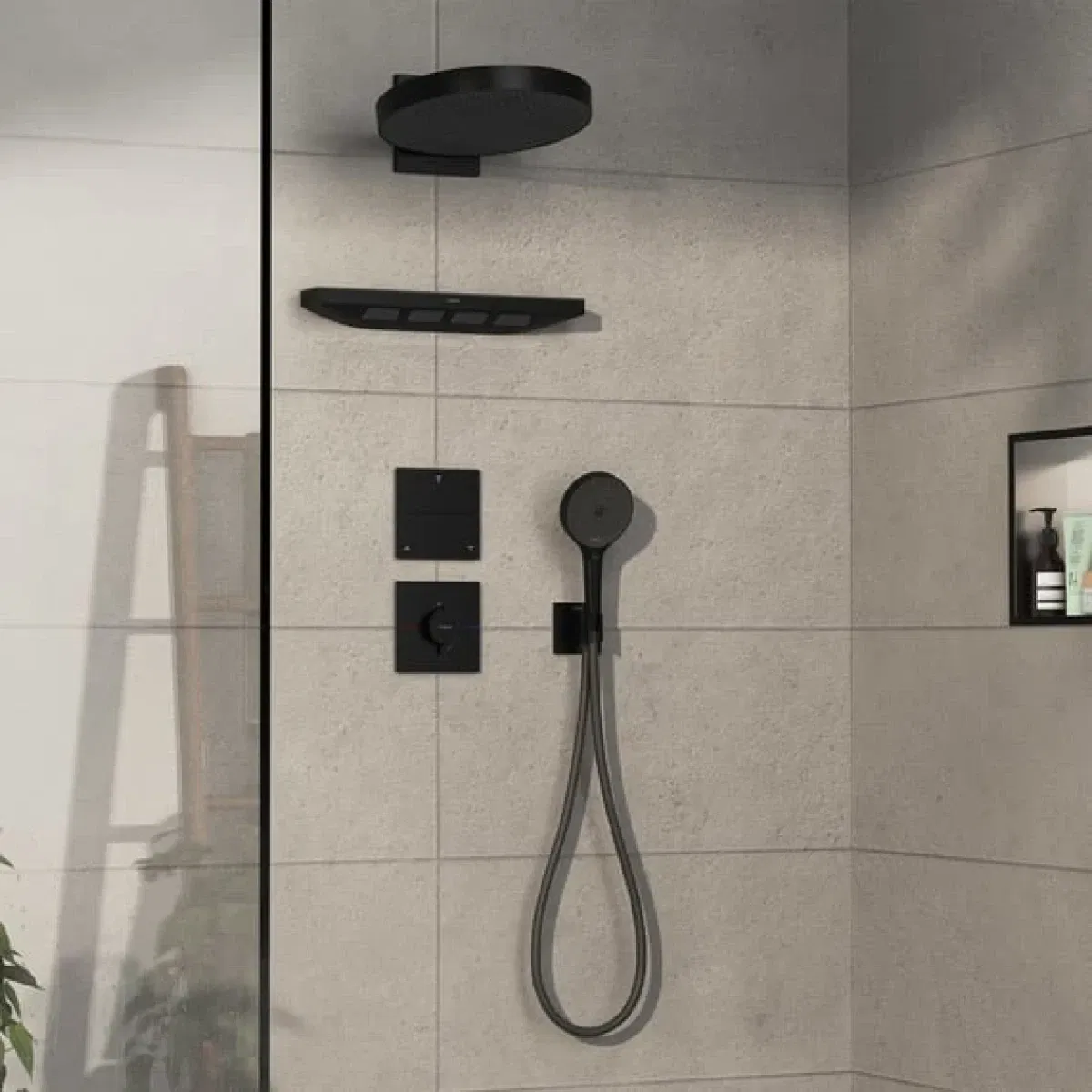 продаём Hansgrohe ShowerSelect Comfort E Matt Black 15573670 в Украине - фото 4