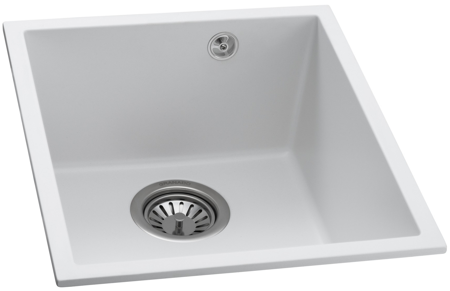 Кухонна мийка Granado Under top Mini White ціна 4590 грн - фотографія 2