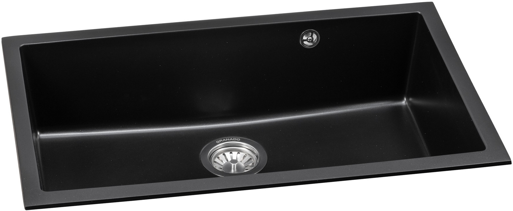 Кухонная мойка Granado Under top XL Black shine цена 5990 грн - фотография 2