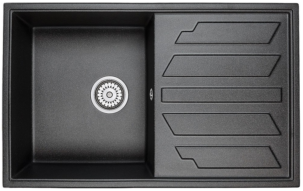 Кухонна мийка Minola MPG 71150-79 Антрацит (металік)