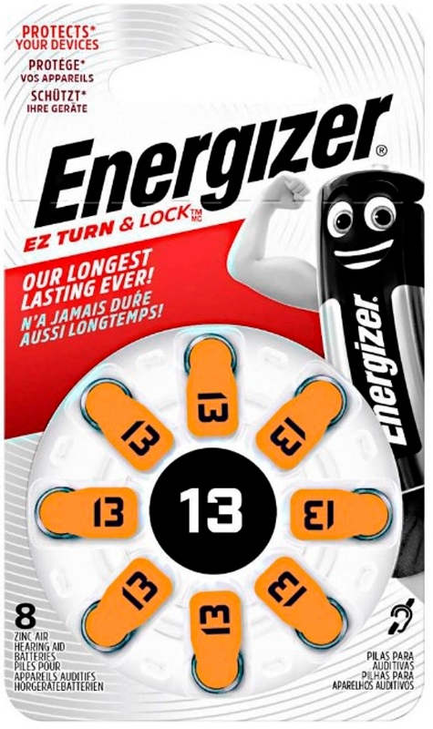 Energizer ZA13 BL 8шт
