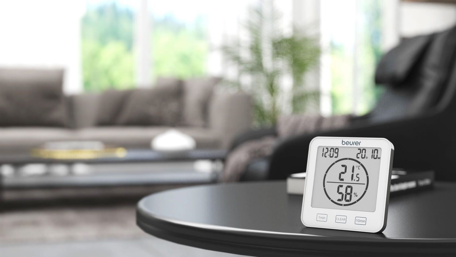 в продажу Термогігрометр Beurer HM 22 - фото 3