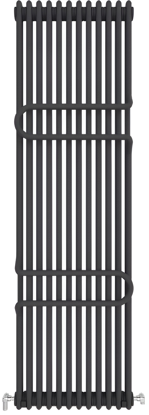 Радиатор для отопления Ideale Zeta 12 12/1800/548 черный