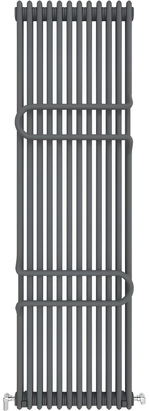 Радиатор для отопления Ideale Zeta 12 12/1800/548 антрацит