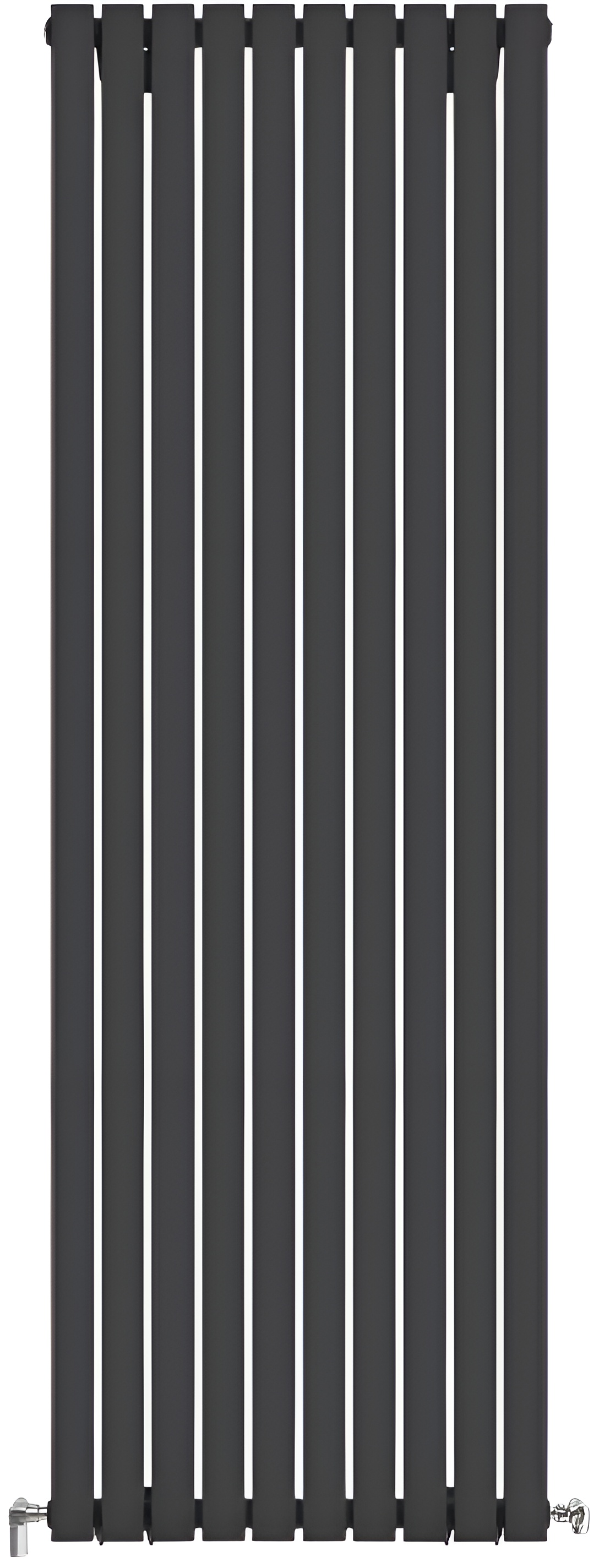 Радиатор для отопления Ideale Jolanda 11 10/1800/590 черный (боковое подключение)
