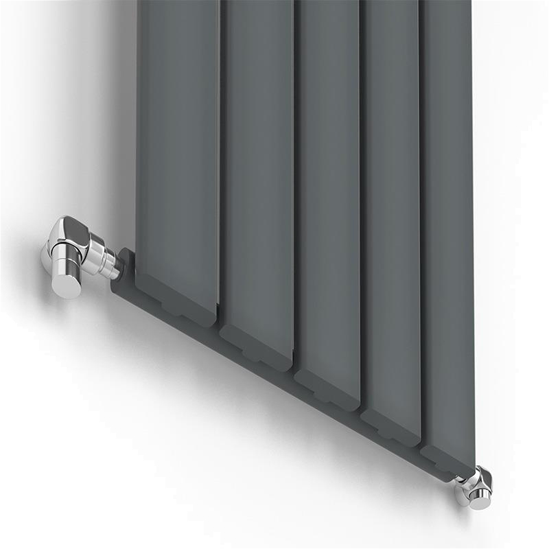 Радиатор для отопления Ideale Stella 11 5/1200/500 антрацит цена 10107 грн - фотография 2