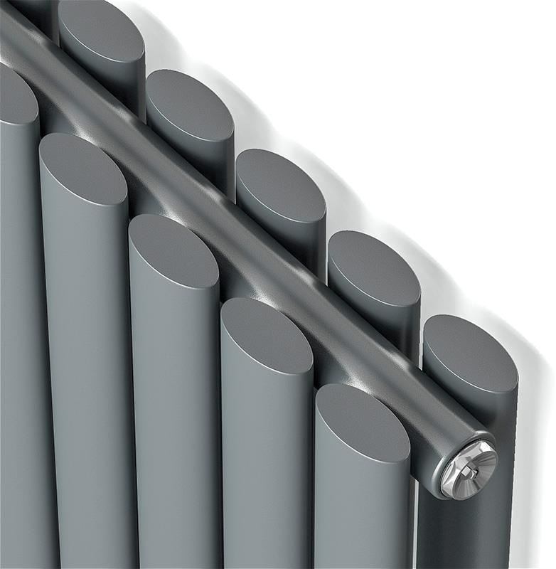 Радиатор для отопления Ideale Adele 12 8/1500/472 антрацит цена 22629 грн - фотография 2