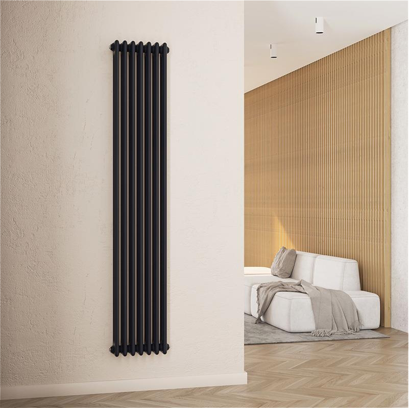 в продаже Радиатор для отопления Ideale Viola 13 7/1800/335 черный - фото 3