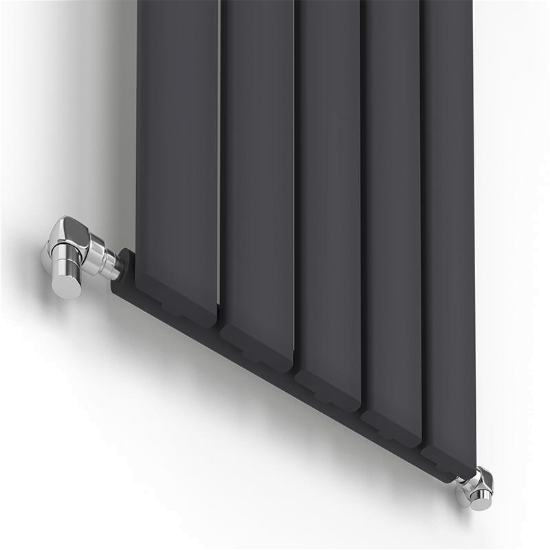 Радиатор для отопления Ideale Stella 11 5/1200/500 черный цена 0 грн - фотография 2