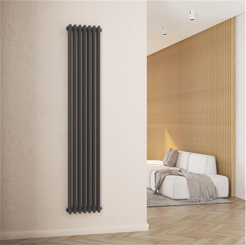 в продажу Радіатор для опалення Ideale Viola 13 7/1800/335 антрацит - фото 3