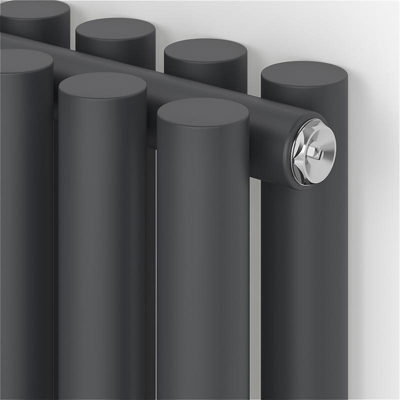 Радиатор для отопления Ideale Gloria 12 5/1800/295 антрацит цена 19572 грн - фотография 2