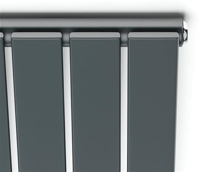 Радиатор для отопления Ideale Vittoria 11 7/1800/476 антрацит цена 18783 грн - фотография 2