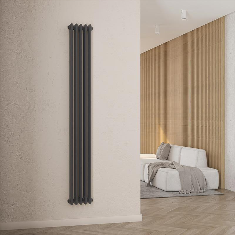 в продаже Радиатор для отопления Ideale Viola 13 5/1800/245 антрацит - фото 3